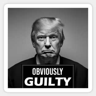 Trump Mugshot Sticker